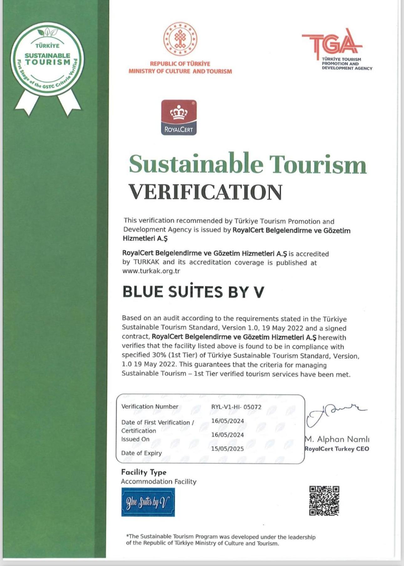 Blue Suites By V Istanbul Eksteriør bilde